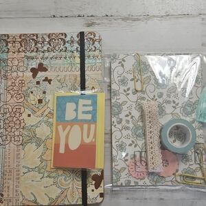 DIY Journal kit with a little card